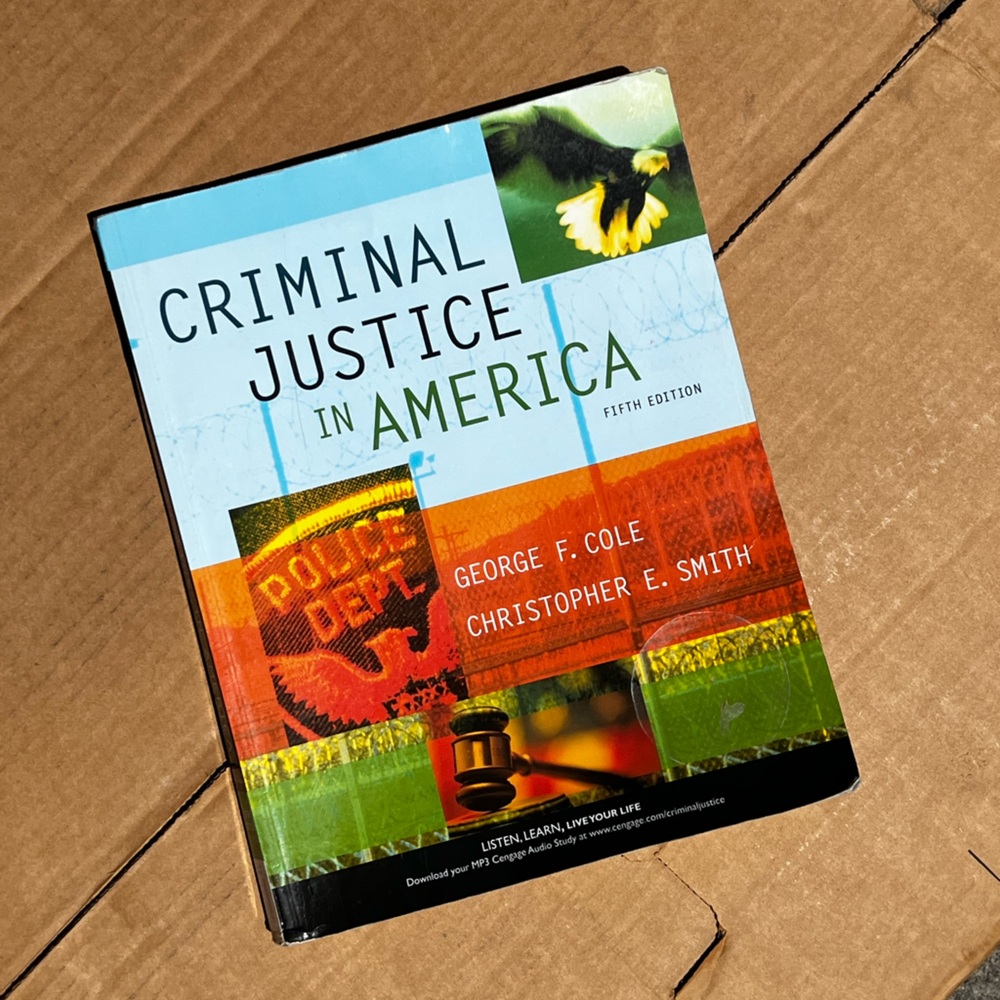 Criminal justice in America book paperback